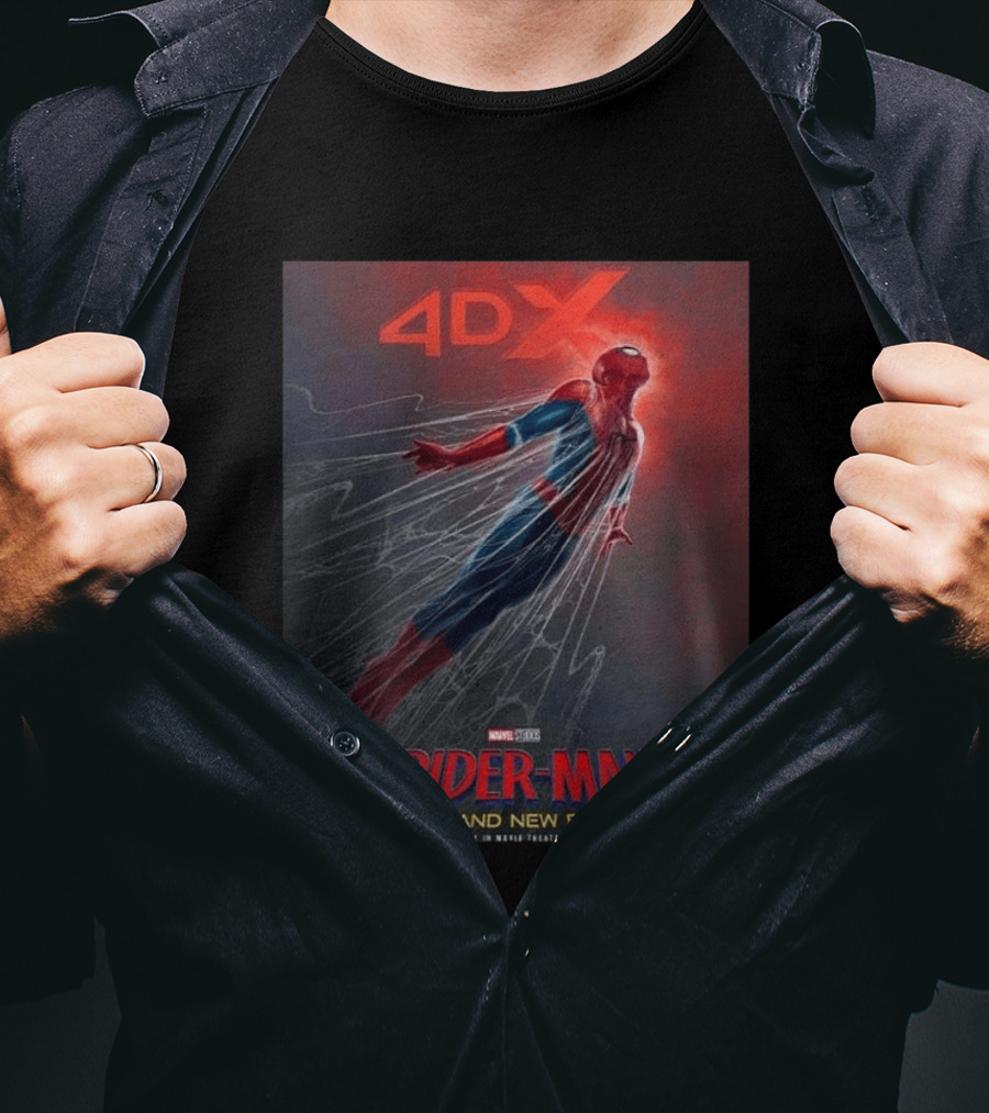 4DX Spider Man Brand New Day Movie Marvel Studios July 31 2026 T-Shirt