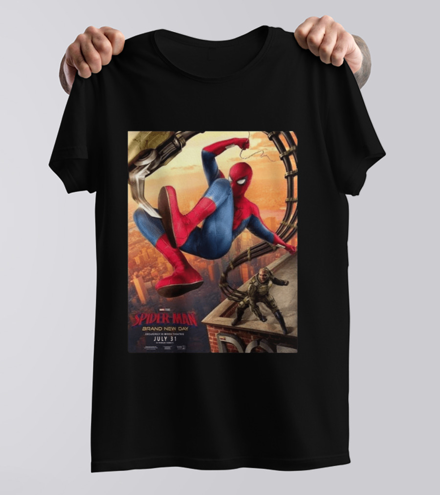 Spider Man Brand New Day Marvel Studios Movie Release July 31 2026 T-Shirt