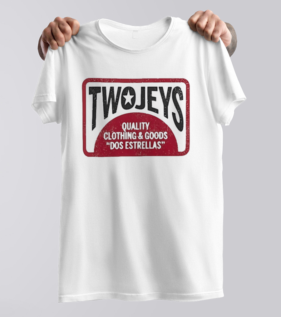 Twojeys Quality Clothing And Goods Dos Estrellas T-Shirt