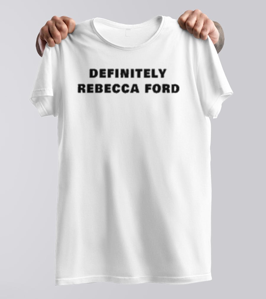 Ben Starr Warframe Definitely Rebecca Ford T-Shirt