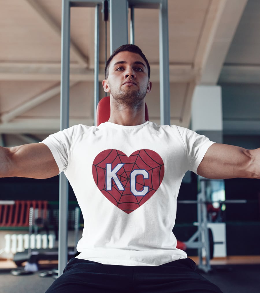KC Heart Spiderweb T-Shirt