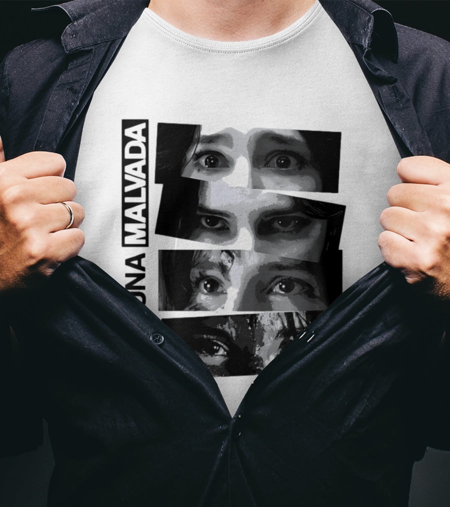 Fortuna Malvada I Won't Be Devoured Dark Eyes Montage T-Shirt