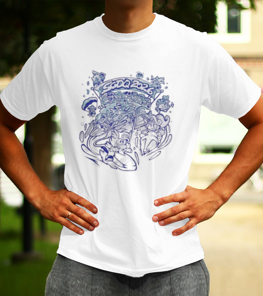 SGDQ 2026 Summer Games Done Quick Gaming Event Splash T-Shirt
