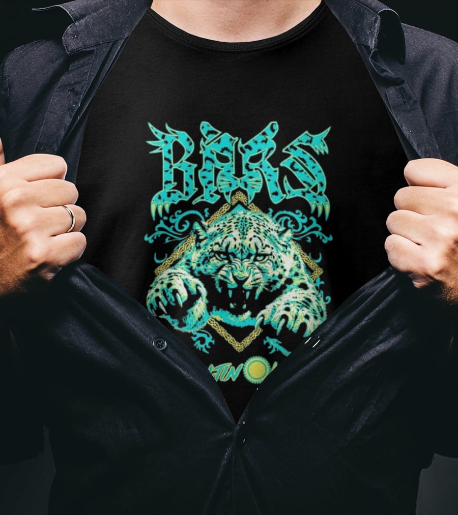 Bars Boltin Oleg Leopard Wild Cat Animal T-Shirt
