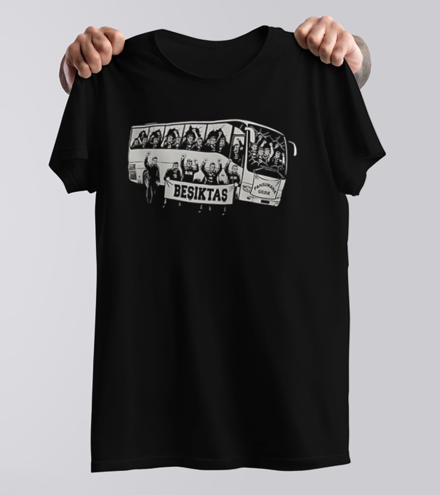 Besiktas Erkek BJK 1903 Team Spirit Bus T-Shirt