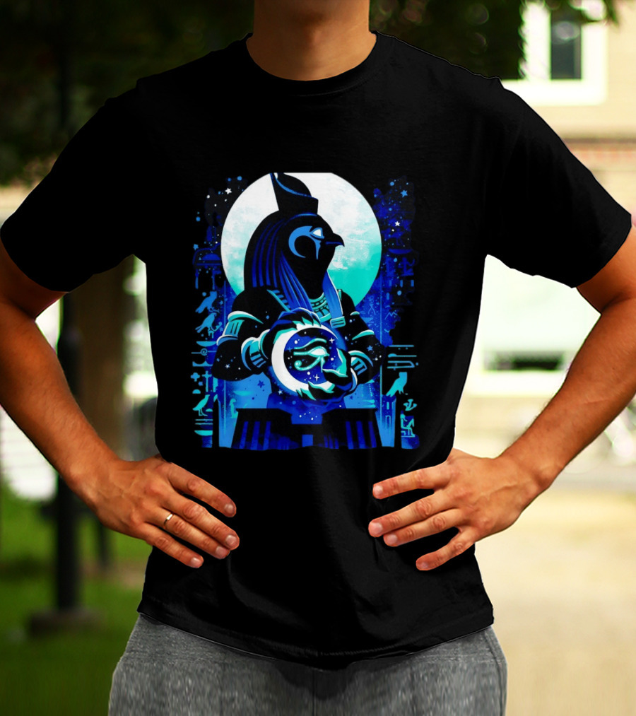 Eye Of Horus Egyptian Moon God Mythology Symbolism T-Shirt