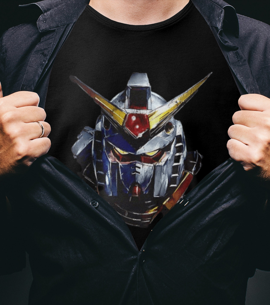 RX 78 2 Gundam Double Sided Face T-Shirt