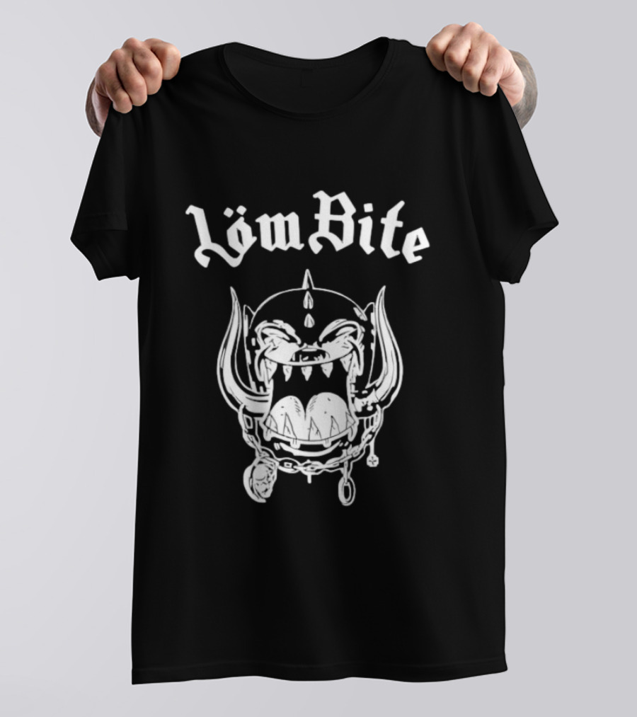 Löm Bite Motörhead Snaggletooth Heavy Metal T-Shirt