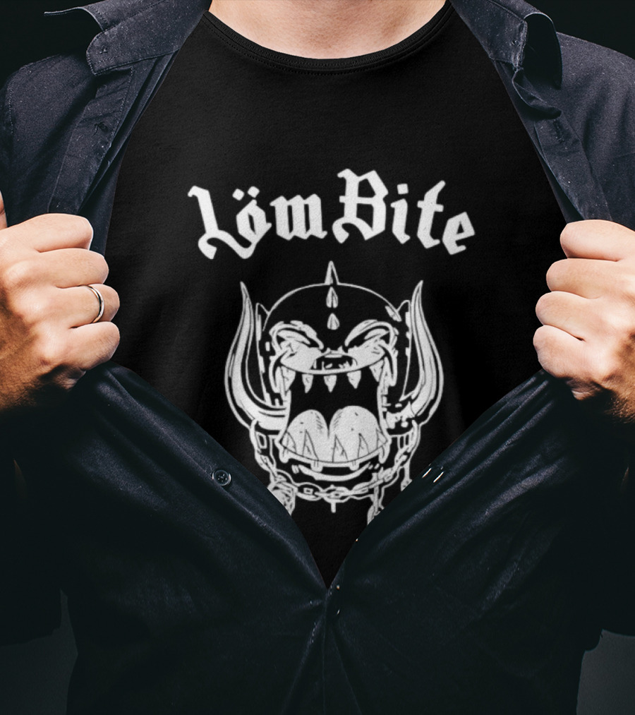 Löm Bite Motörhead Snaggletooth Heavy Metal T-Shirt