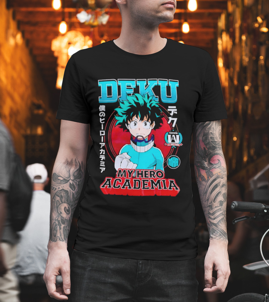 Deku Boku No Hero Academia Midoriya Izuku Japanese T-Shirt