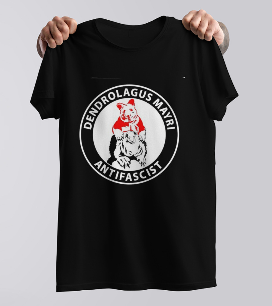 Dendrolagus Mayri Antifascist Tree Kangaroo Antifa T-Shirt