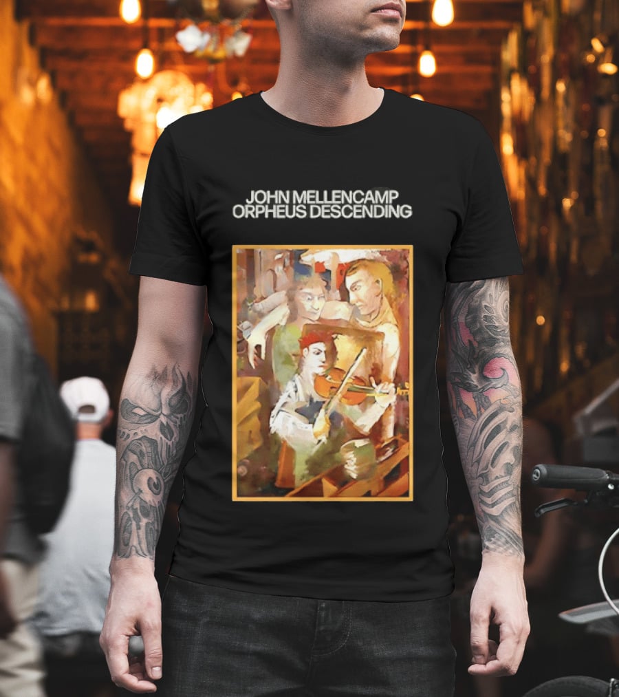 John Mellencamp Orpheus Descending Vintage Rock Music T-Shirt