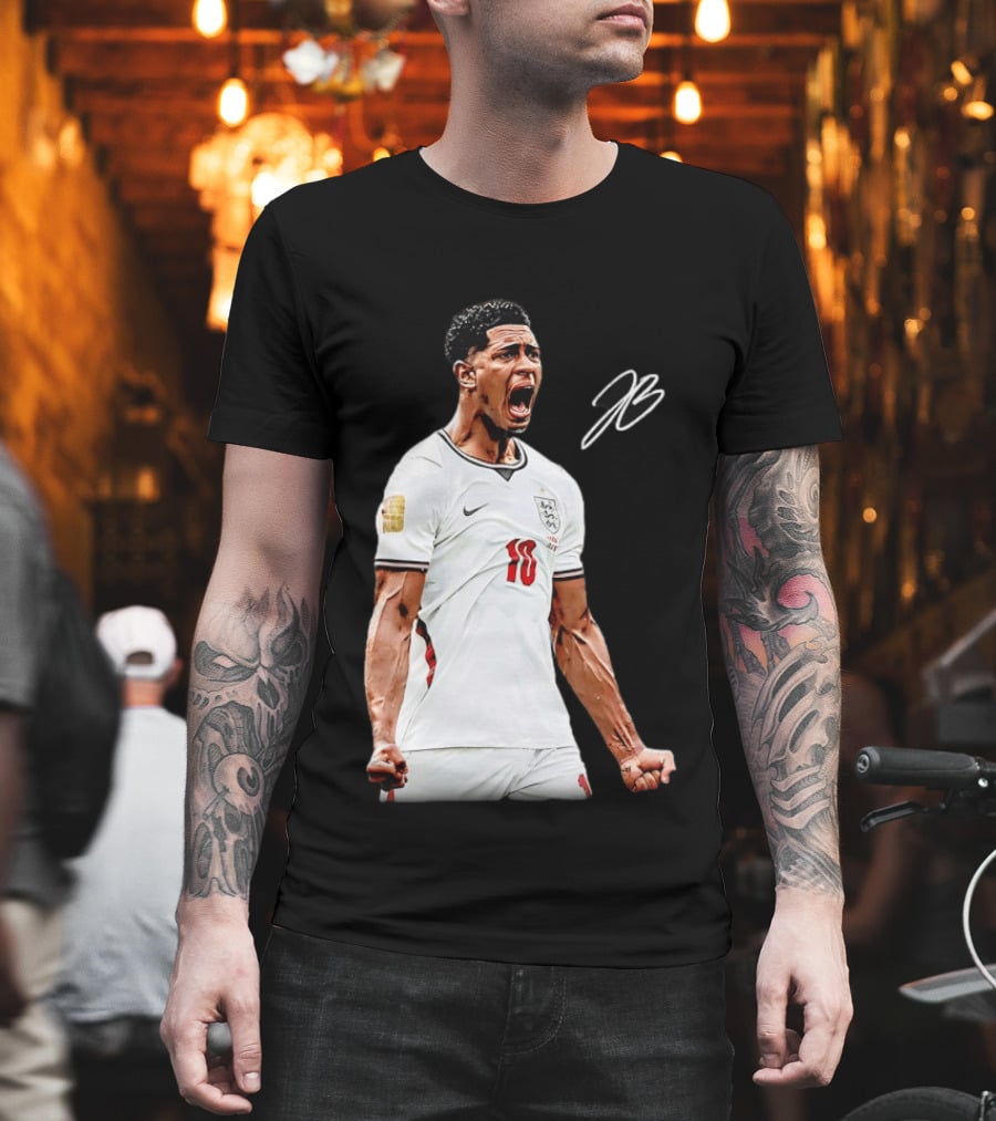 Jude Bellingham England Jersey JB Iconic Celebration T-Shirt