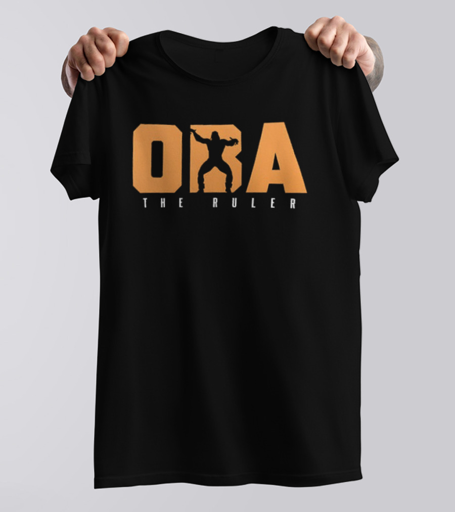 OBA The Ruler Silhouette Graphic Two Sided T-Shirt