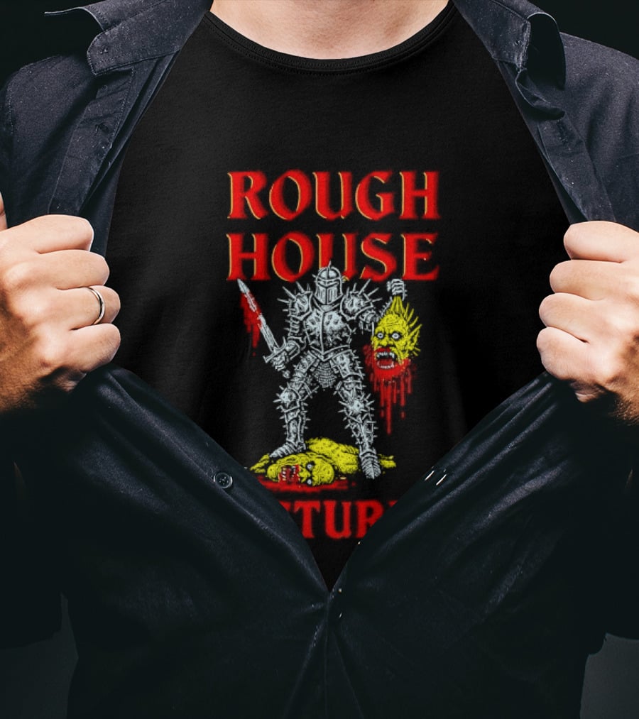 Rough House Pictures Knight Holding Severed Head T-Shirt