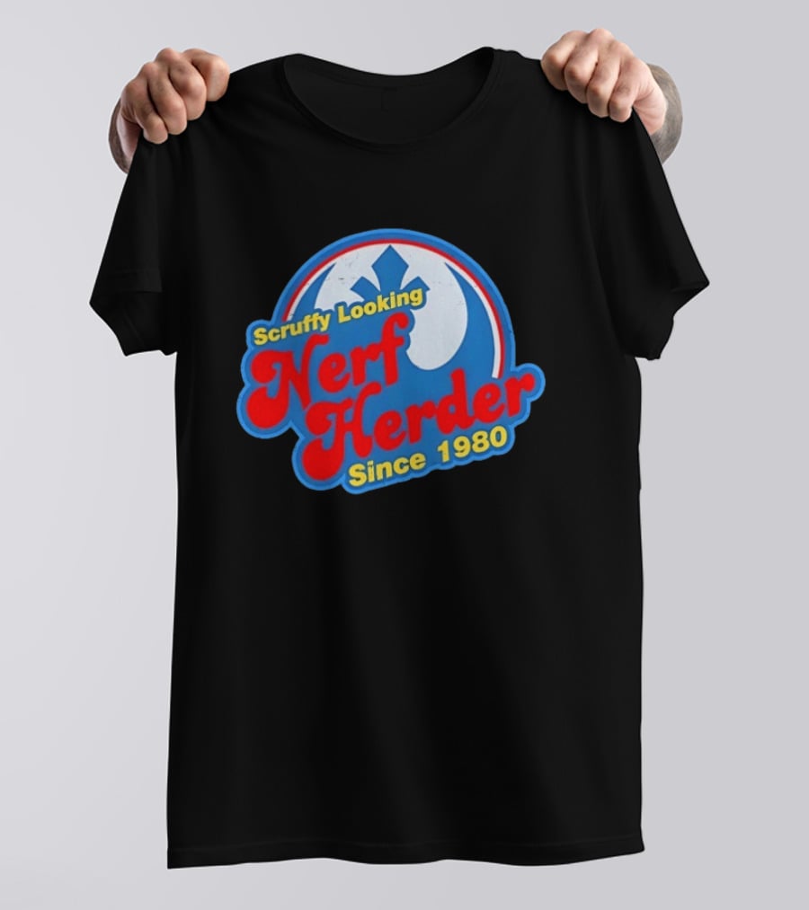 Scruffy Looking Nerf Herder Since 1980 T-Shirt