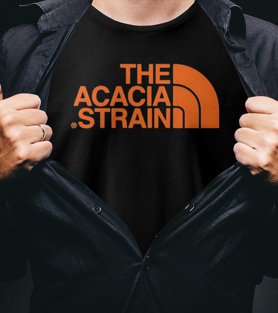 The Acacia Strain Metalcore Deathcore North Face T-Shirt
