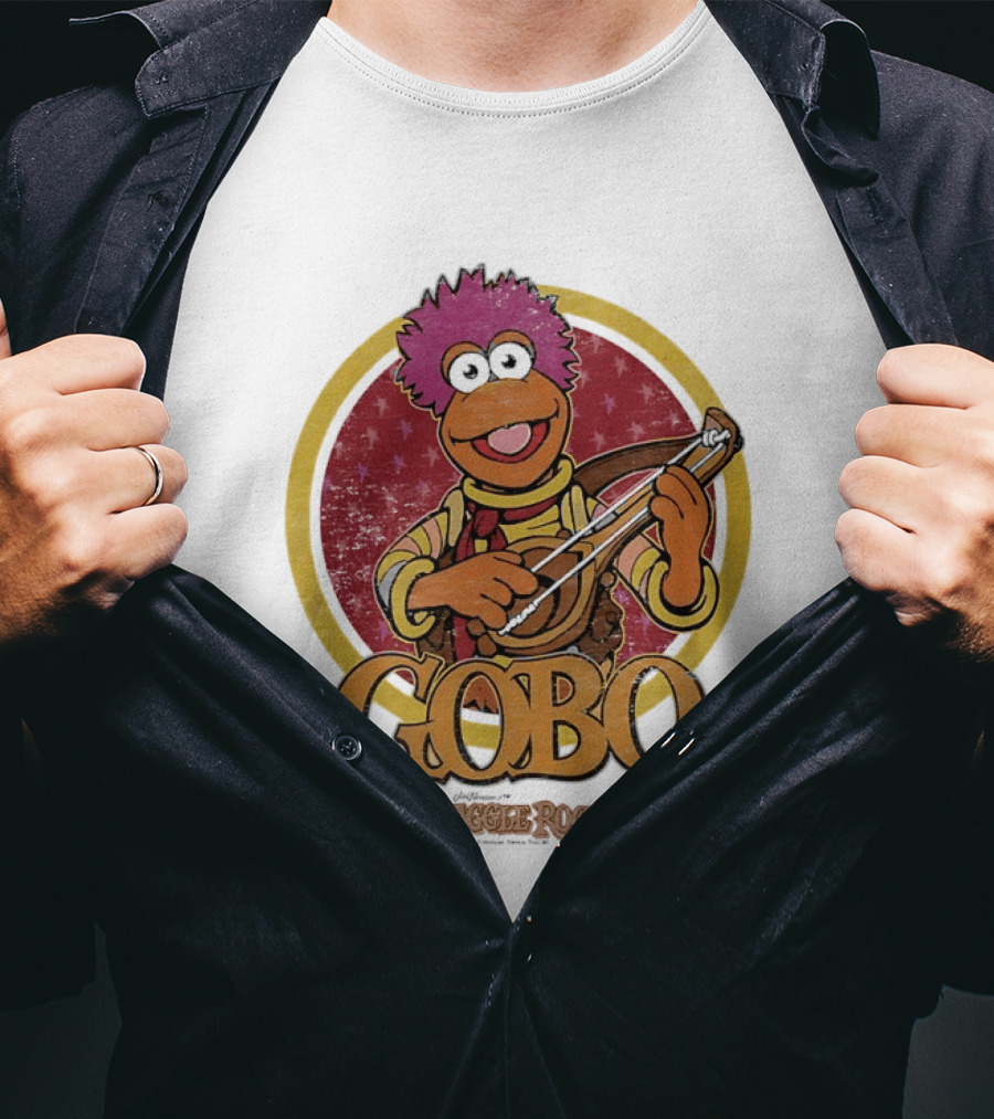 Gobo Fraggle Rock Jim Henson Muppets 80s TV Show T-Shirt