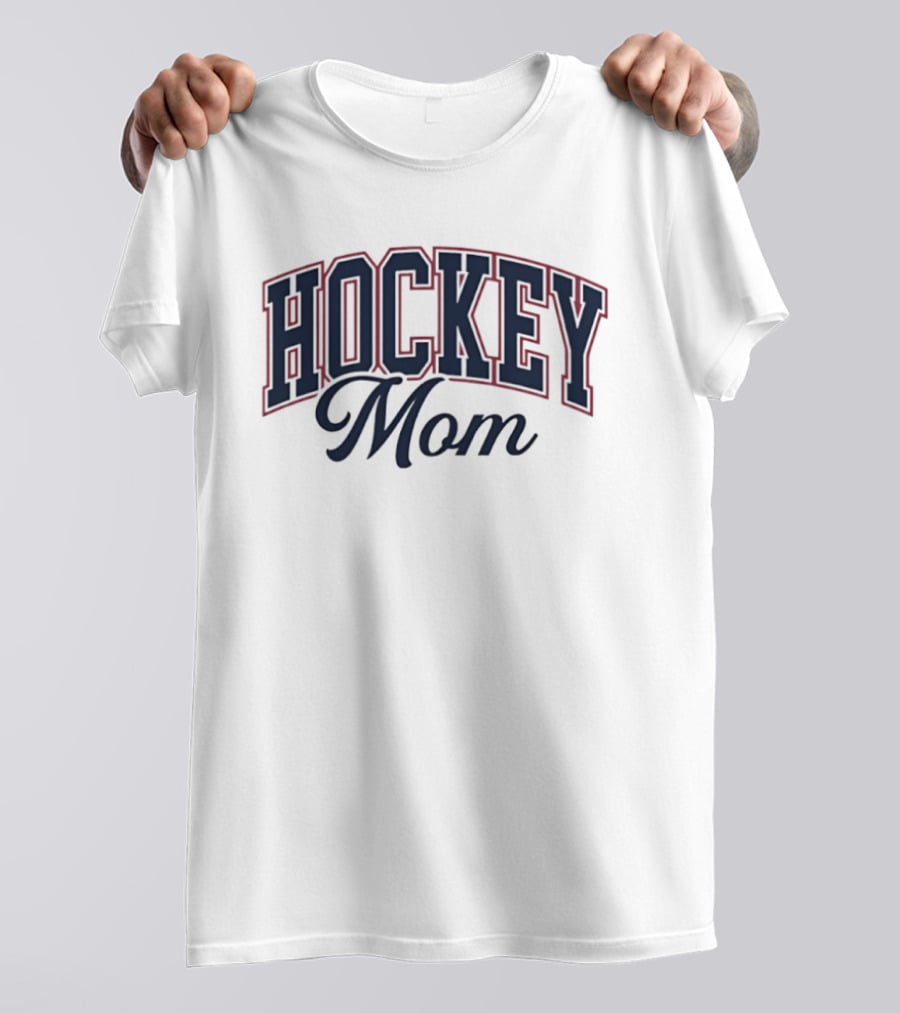 Hockey Mom 2026 Sports Fan T-Shirt
