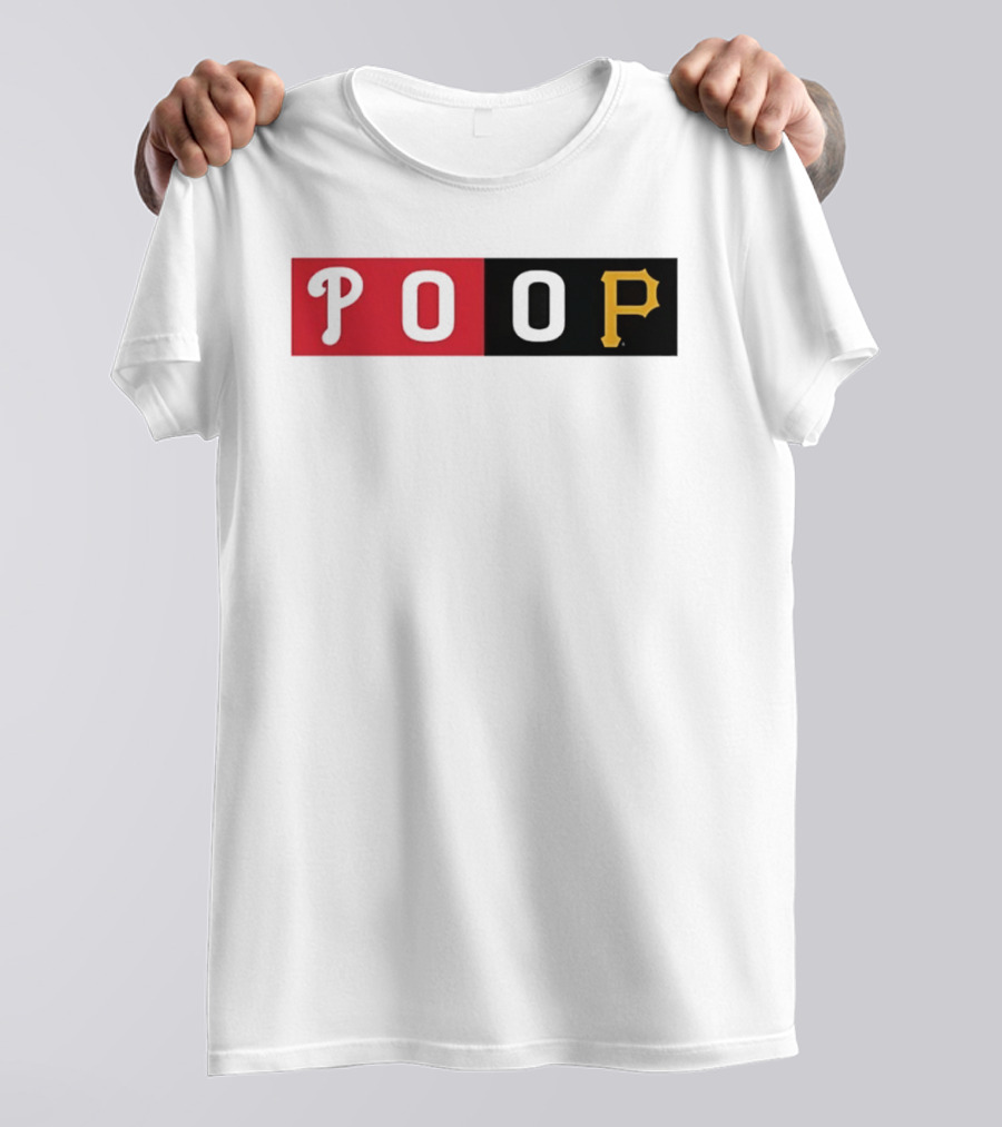 POOP Joe Roderick Pittsburgh Pirates T-Shirt