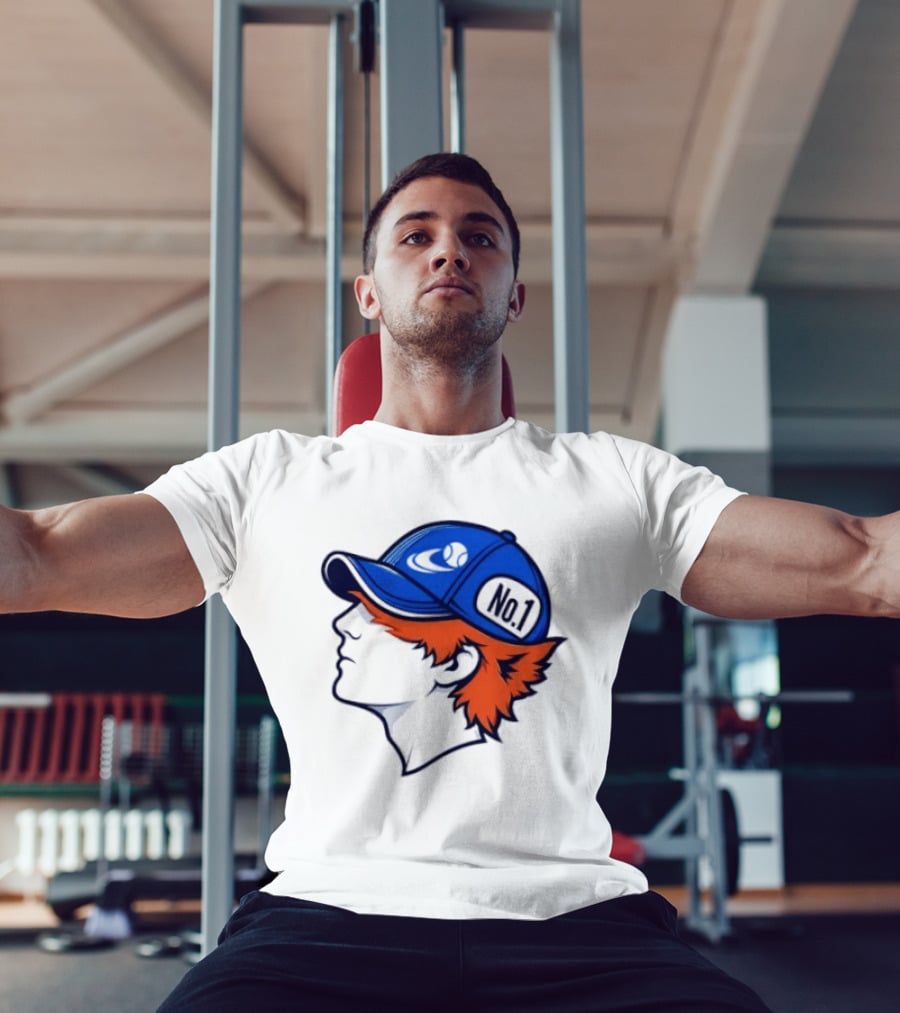Jannik Sinner No 1 Fox Tennis ATP Player Iconic Cap T-Shirt