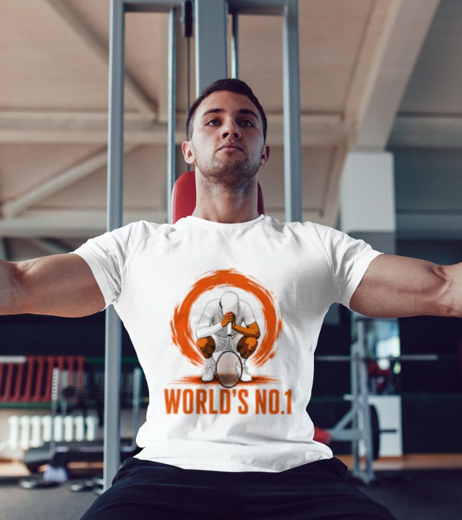 Jannik Sinner World's No 1 Tennis Champion T-Shirt