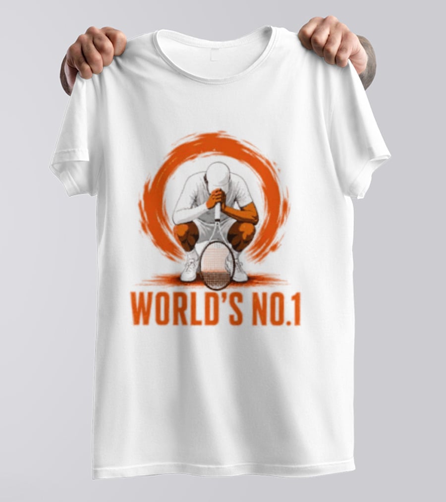 Jannik Sinner World's No 1 Tennis Champion T-Shirt