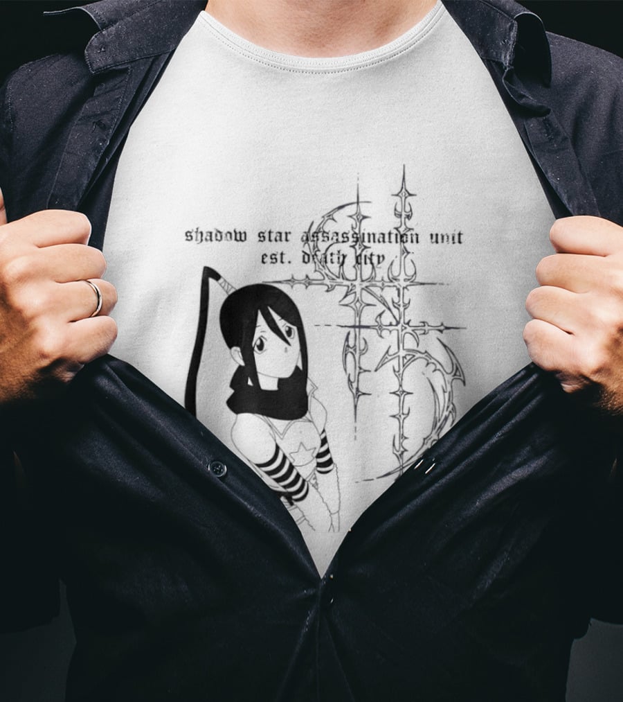 Shadow Star Assassination Unit Est Death City Anime T-Shirt