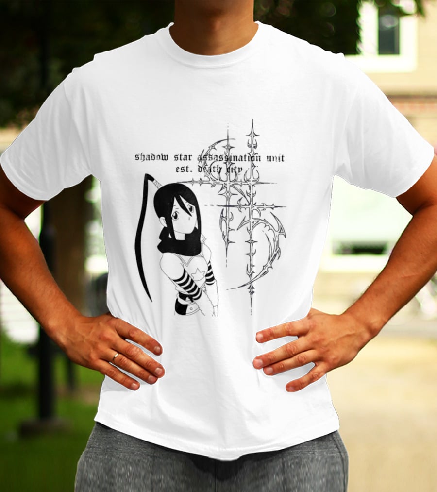 Shadow Star Assassination Unit Est Death City Anime T-Shirt