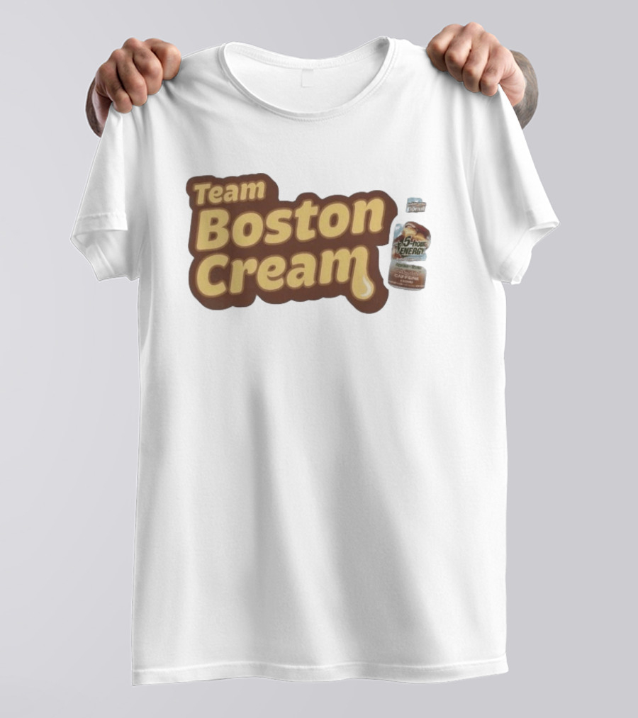 Team Boston Cream 5 Hour Energy Donut Caffeine T-Shirt