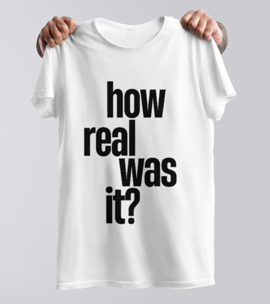 Asha Banks UK How Real Was It T-Shirt