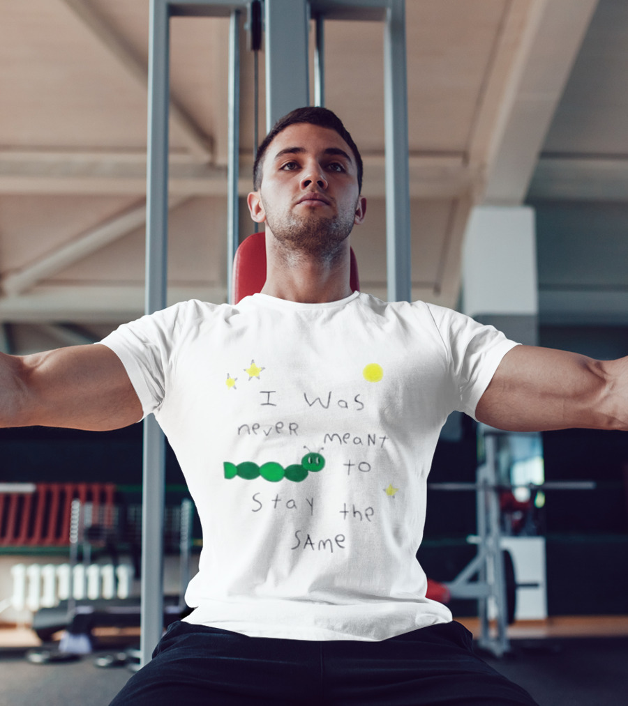 I Was Never Meant To Stay The Same Caterpillar With Stars And Moon T-Shirt