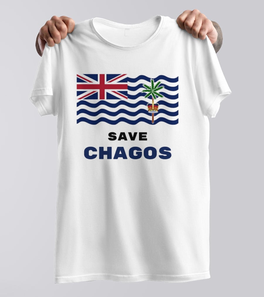 Save Chagos British Indian Ocean Territory Flag Campaign T-Shirt