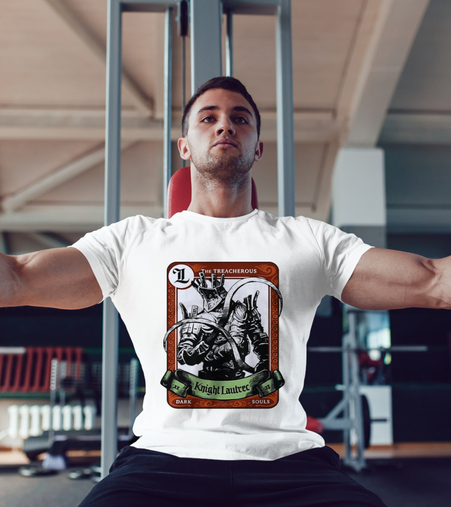 Knight Lautrec The Treacherous Dark Souls Trading Card Art Ribs GG T-Shirt