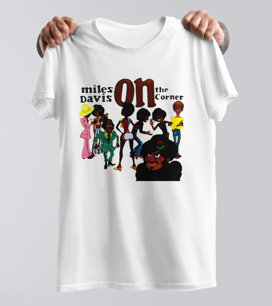 Miles Davis On The Corner Album Characters T-Shirt