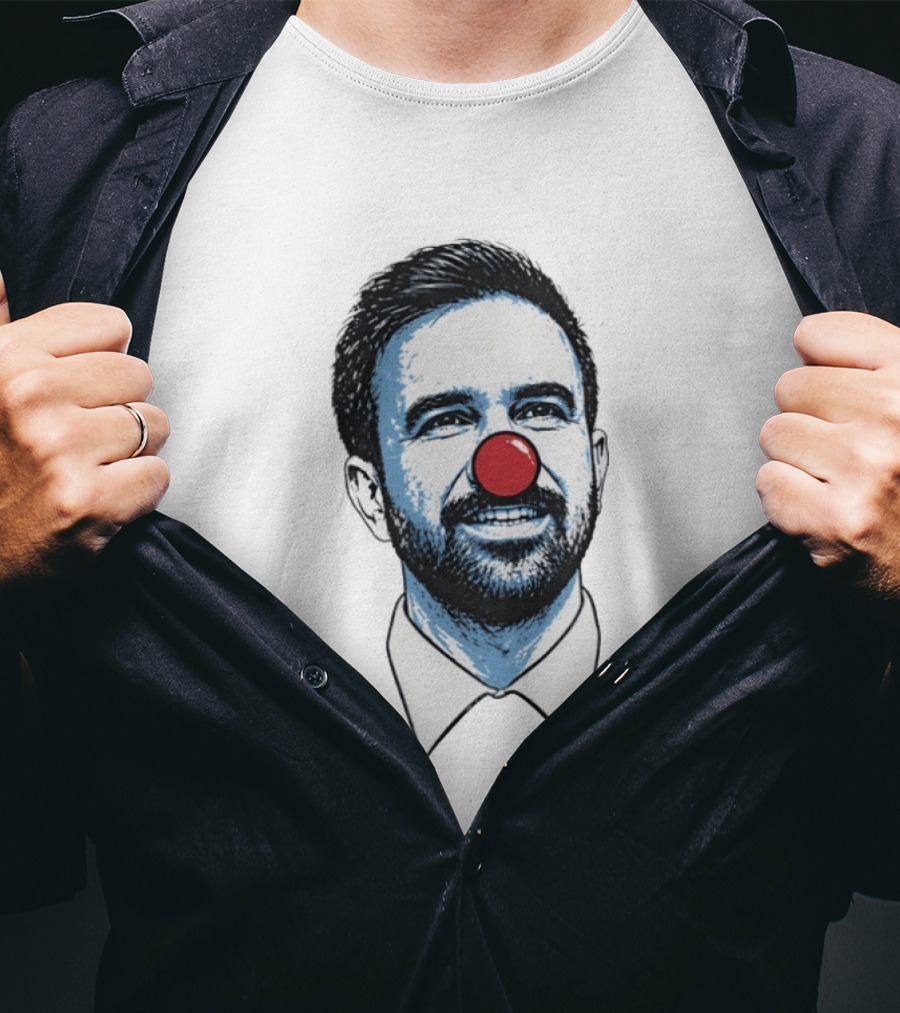 Zohran Mamdani Clown Red Nose New York State Assembly T-Shirt