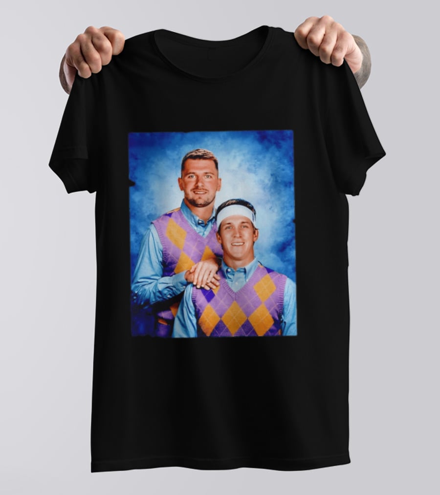 Austin Reaves Luka Doncic Step Brothers T-Shirt