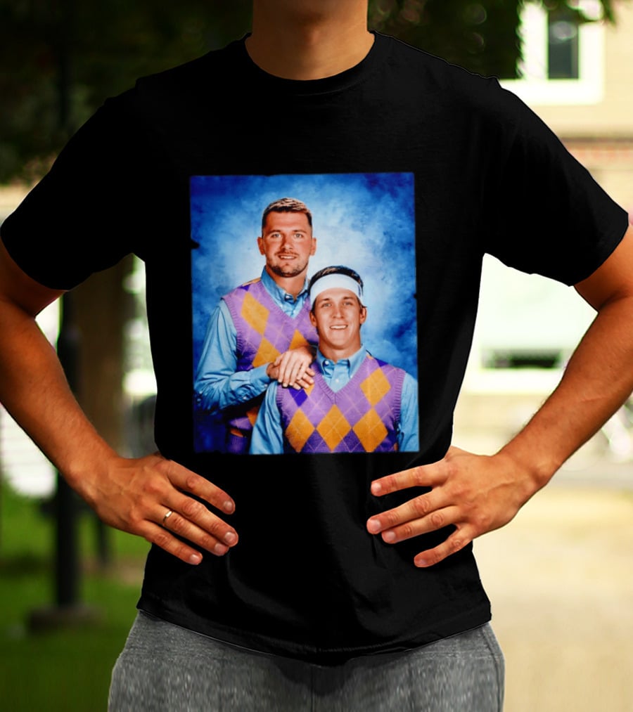 Austin Reaves Luka Doncic Step Brothers T-Shirt