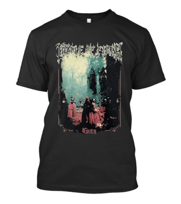 Cradle Of Filth Coven Gothic Gathering Under Moonlit Trees T-Shirt