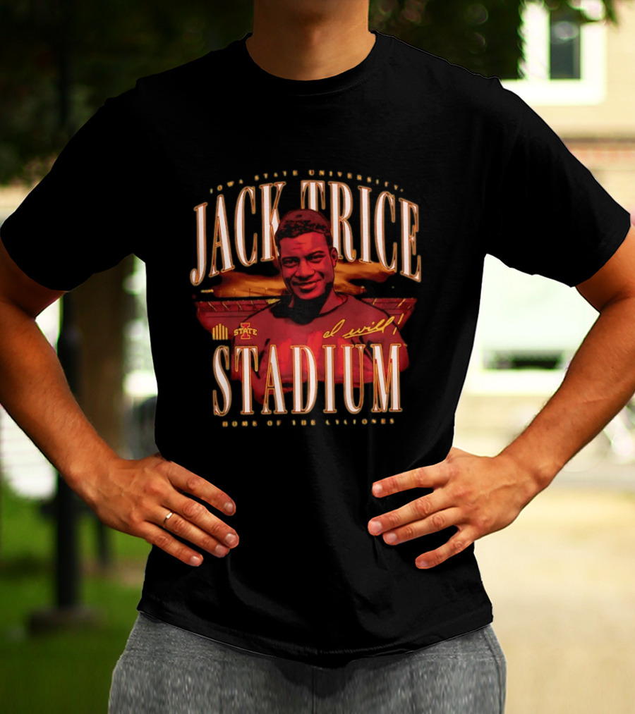 Jack Trice Iowa State Stadium El Will Cyclones T-Shirt