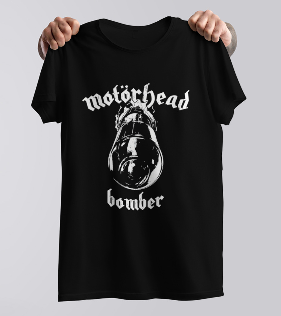 Motörhead Bomber Heavy Metal Lemmy Kilmister Iconic Band T-Shirt