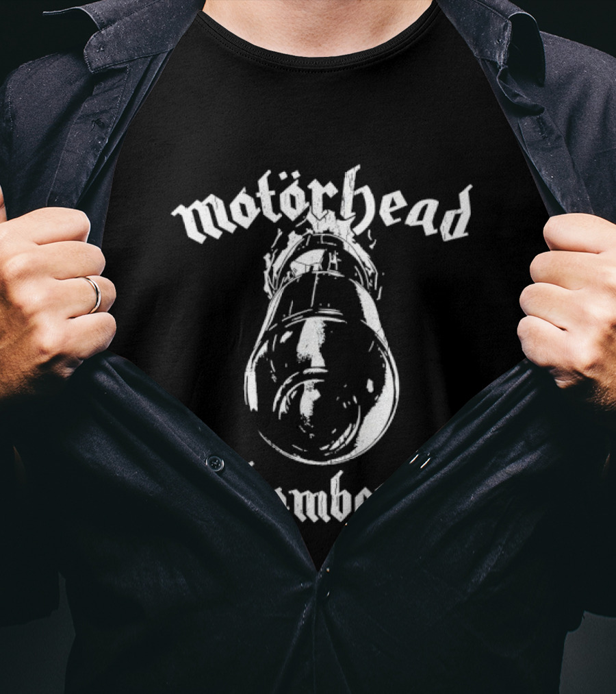 Motörhead Bomber Heavy Metal Lemmy Kilmister Iconic Band T-Shirt