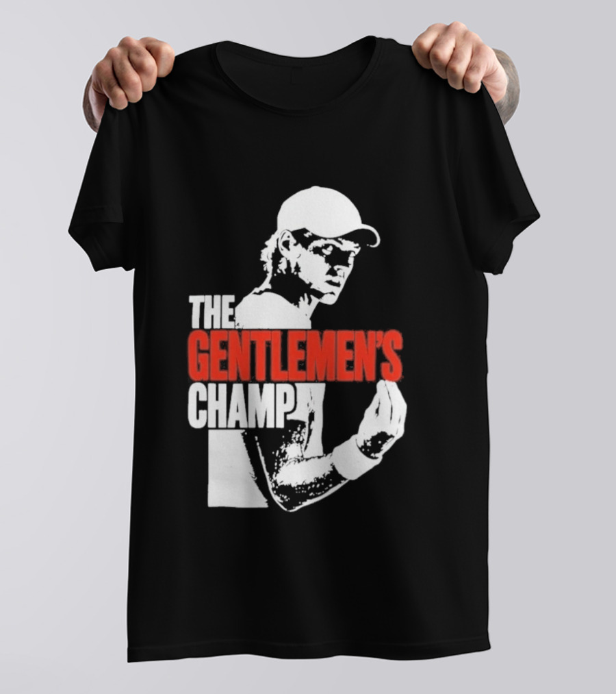 The Gentlemen's Champ Jannik Sinner Italian Gesture T-Shirt