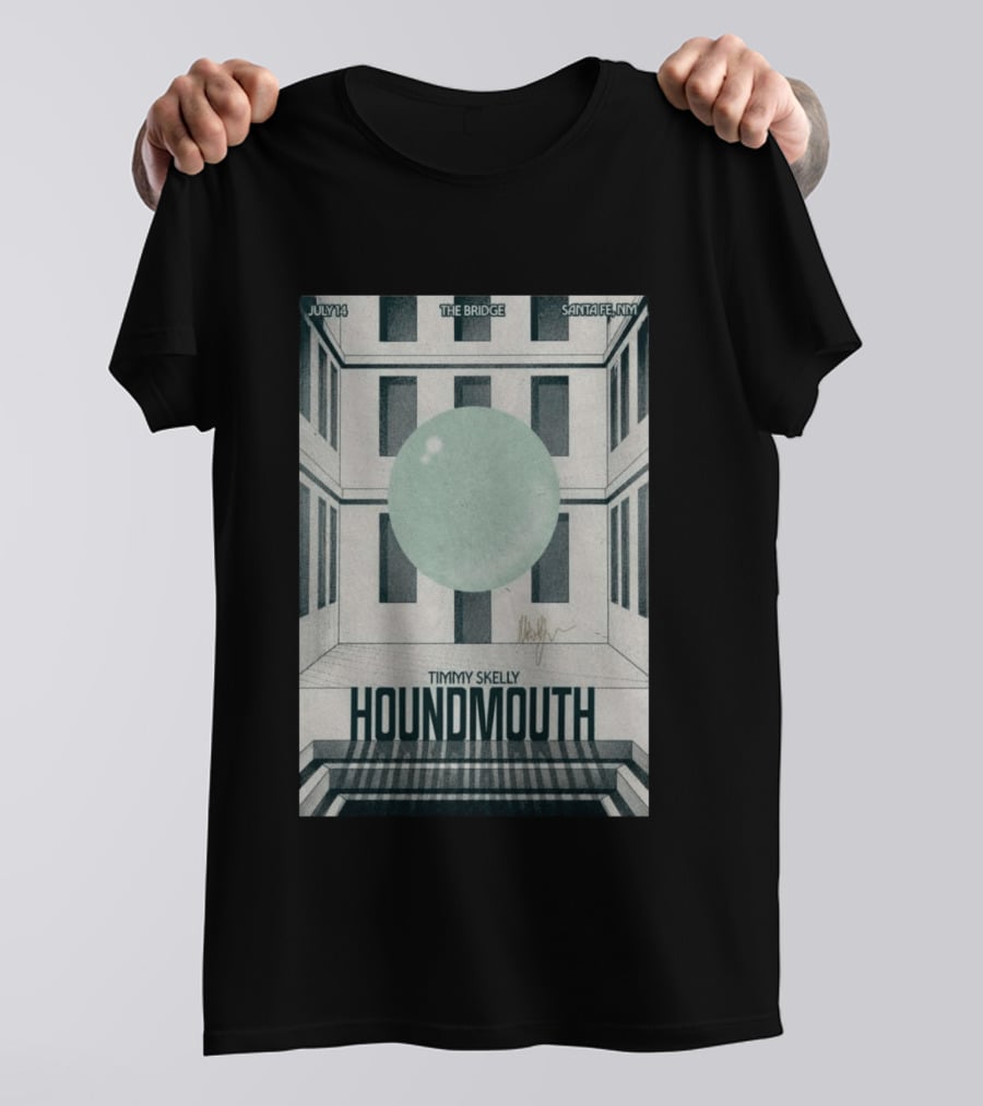 Houndmouth Timmy Skelly The Bridge Santa Fe NM July 14 2026 T-Shirt