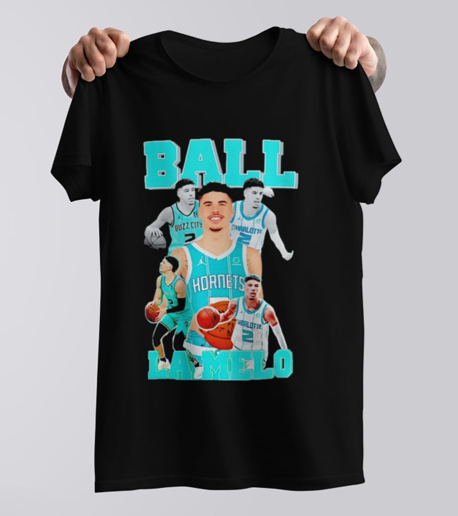 LaMelo Ball Hornets Buzz City Charlotte NBA T-Shirt