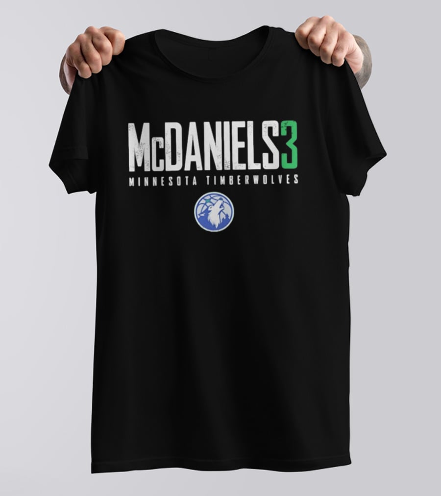 Jaden McDaniels 3 Minnesota Timberwolves T-Shirt