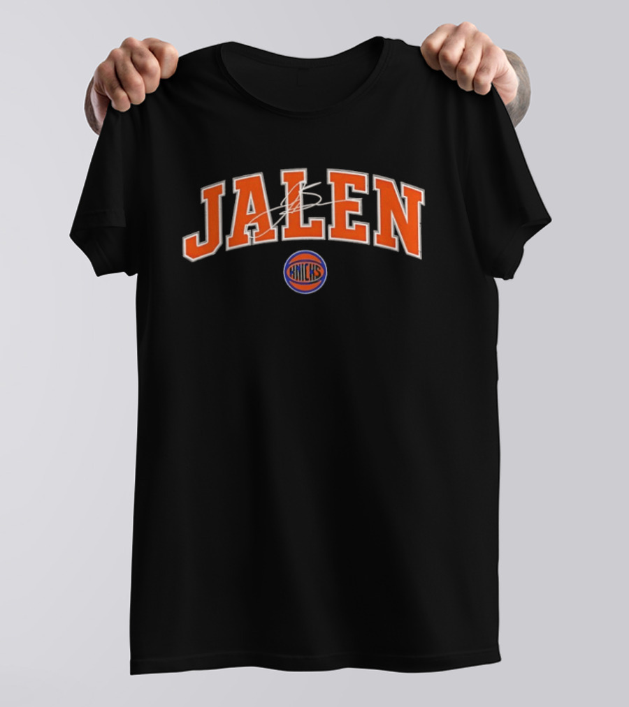 Jalen Brunson New York Knicks NBA Team Knicks Basketball T-Shirt