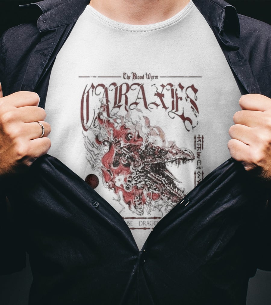 Caraxes House Of The Dragon The Blood Wyrm Fantasy Beast T-Shirt