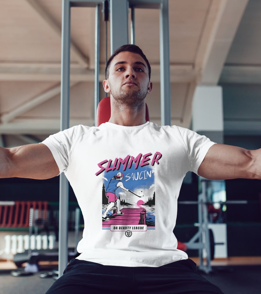 Summer Saucin Da Beauty League Hockey T-Shirt