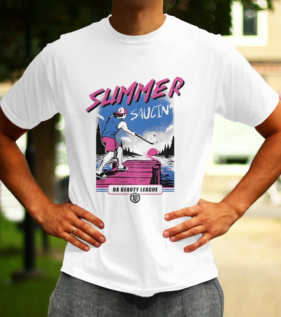 Summer Saucin Da Beauty League Hockey T-Shirt